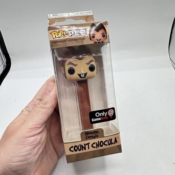 Funko Pop! PEZ Halloween Cereals Count Chocula Gamestop Exclusive PEZ Dispenser - Picture 2 of 5